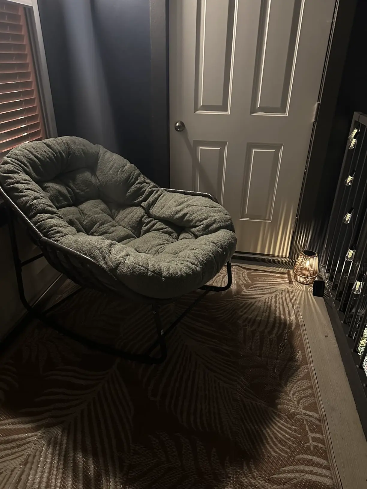 Scaun balansoar Papasan Solara, fotografie client